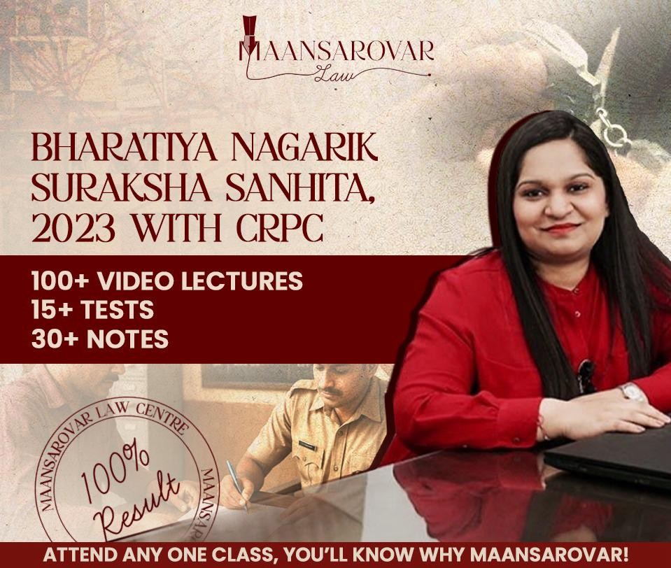 BHARATIYA NYAYA SURAKSHA SANHITA with CrPC - MLC Image