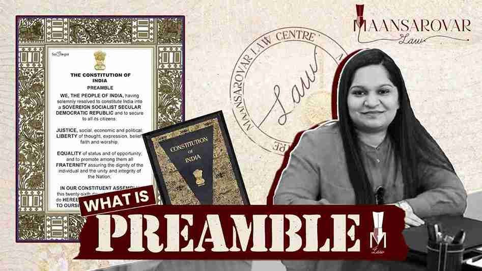 CONSTITUTIONAL LAW - Preamble